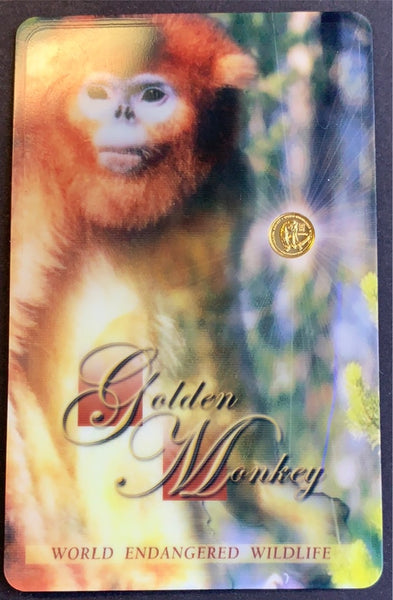 Laos 2004 5,000 Kip Golden Monkey Gold Coin.