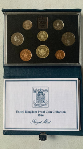 UK Great Britain 1986 Proof Set