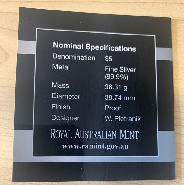 Australia 2006 - 2015 Royal Australian Mint Set of 8 $5 150 Years of State Government  Silver Proof Coin
