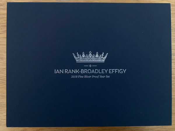 Australia 2019 Royal Australian Mint  .999 Silver Ian Rank-Broadley Effigy Proof Coin Set