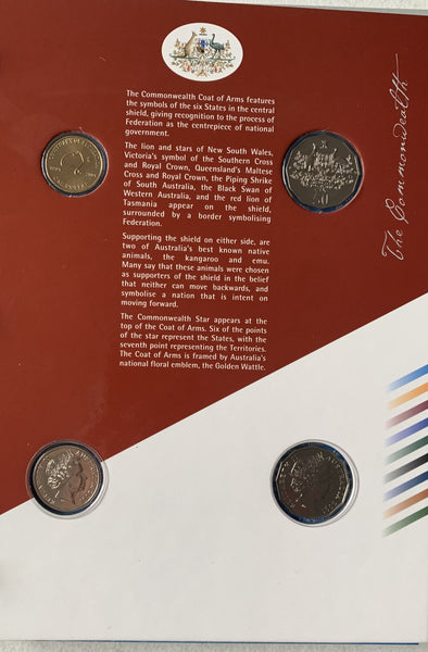 Australia 2001 Centenary of Federation Set of 9 States & Territories 20c & 50c Uncirculated Collection