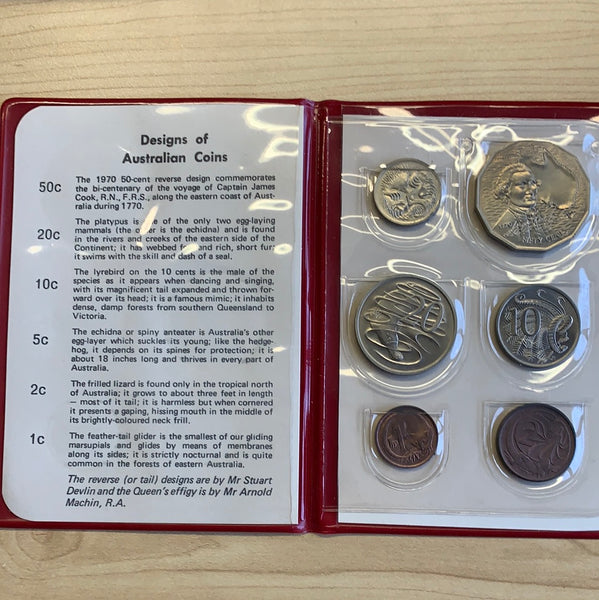 Australia 1970 Royal Australian Mint Uncirculated Coin Set