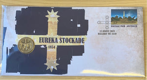 Australia 2019 Eureka Stockade PNC with $1 coin