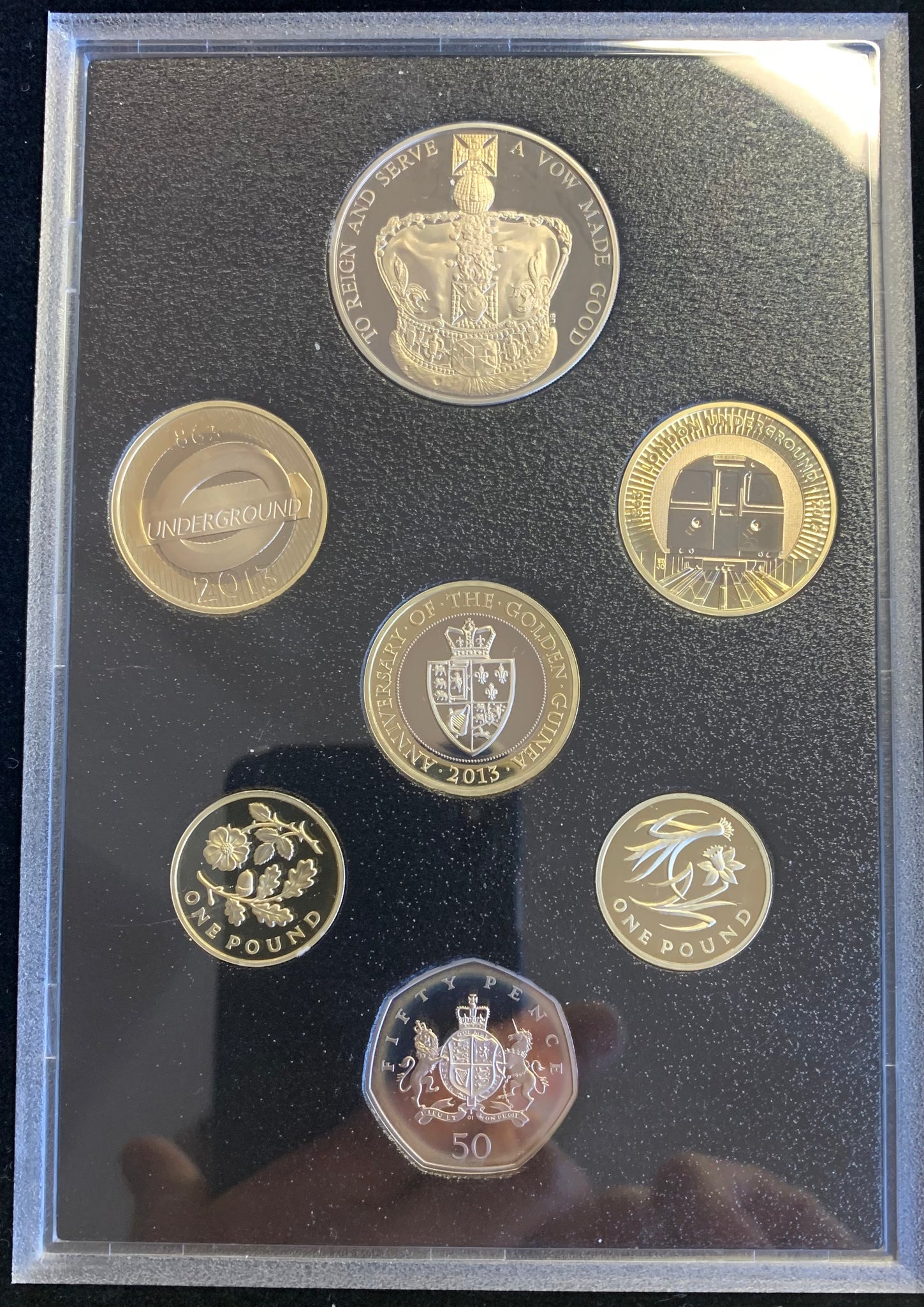 Great Britain United Kingdom 2013 Proof Set Commemorative Edition.