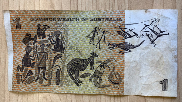 R73sf Commonwealth Of Australia Rare Phillips/Randall $1 Star Note