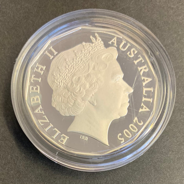 Australia 2005 Royal Australian Mint Fine Silver Proof 20 cents WW11 Coming Home