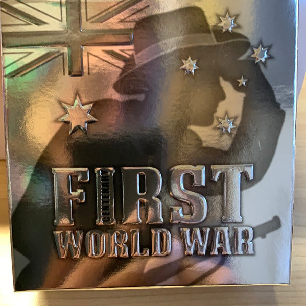 2018 First world War Series - Armistice 5oz 999 Silver Coin Box Cert