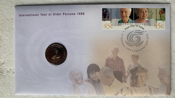 Australia 1999 Year of Older Persons $1 PNC