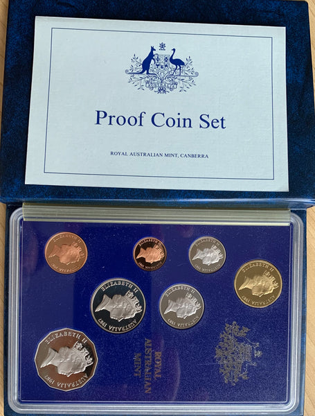 Australia 1987 Royal Australian Mint Proof Set Superb Condition no outer box