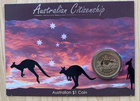 Australian 2009 Perth Mint $1 Citizenship Uncirculated Coin