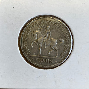 Australia 1934-5 Melbourne Centenary Florin VF