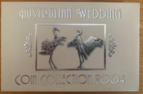 Australia 2004 Royal Australian Mint Wedding Coin Collection.  These are very scarce. Ideal Anniversary Gift.