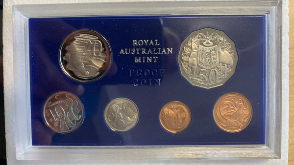 Australia 1973 Royal Australian Mint Proof Set Key Date Superb Condition