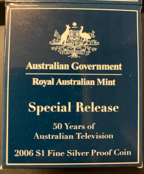 Australia 2006 Royal Australian Mint  $1 ANDA Silver dollar