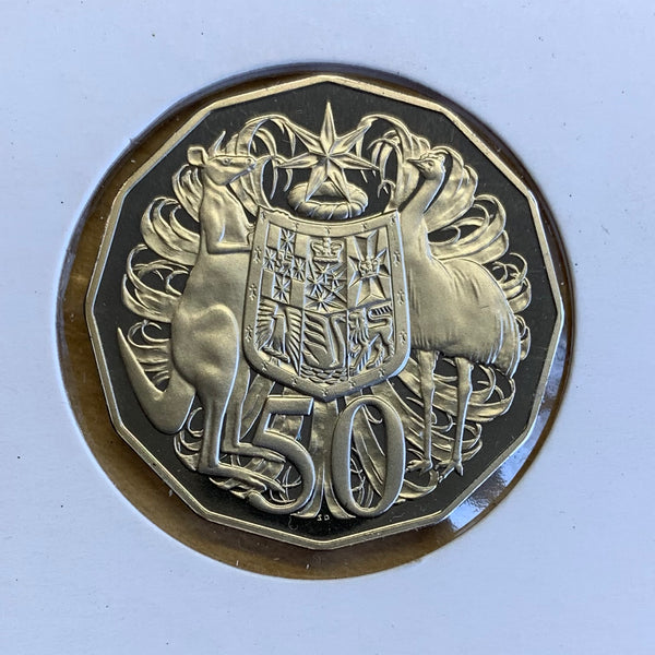 Australia 1985 Proof Fifty Cents 50c