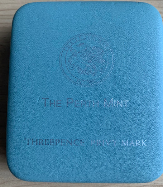 Australia 1997 Perth Mint "Threepence Privy Mark" Kookaburra 2oz .999 Silver Proof Coin