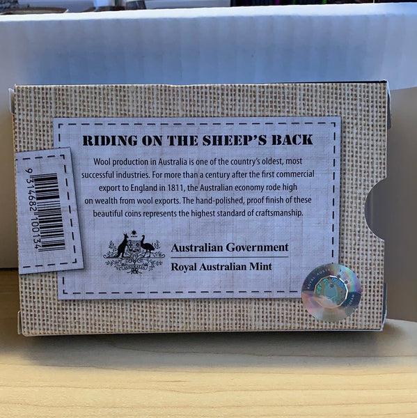 Australia 2011 Royal Australian Mint Wool 2 Coin Proof Set