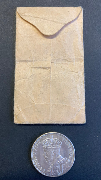 Australia 1934-5 Melbourne Centenary Florin with Foy's Bag