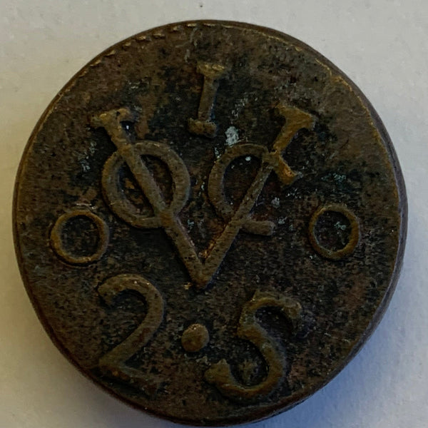 Ceylon 1783 2 Stuiver Superb condition