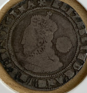 Great Britain: 1575 Elizabeth I Silver Sixpence 6d