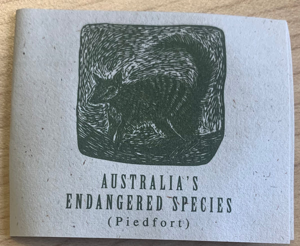 Australia 1995  Royal Australian Mint $10 Endangered Species Numbat Silver Piedfort Proof Coin