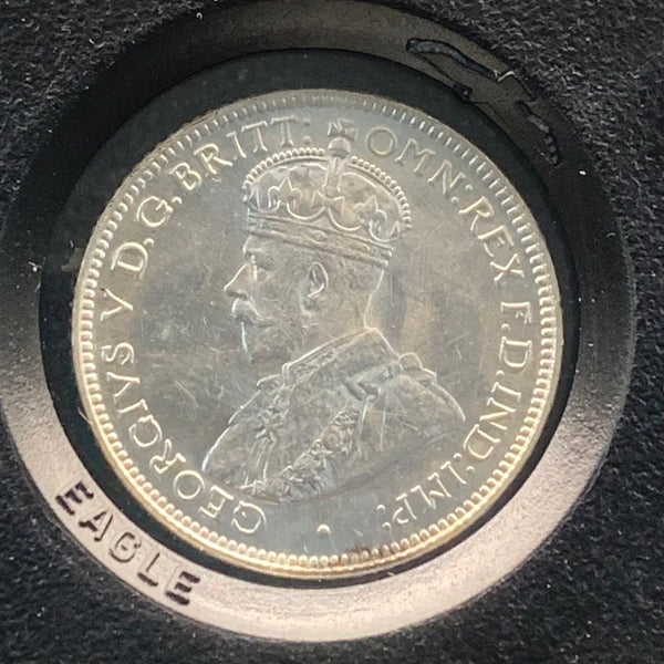 AUSTRALIA 1925 6d Sixpence PCGS MS63 Rare