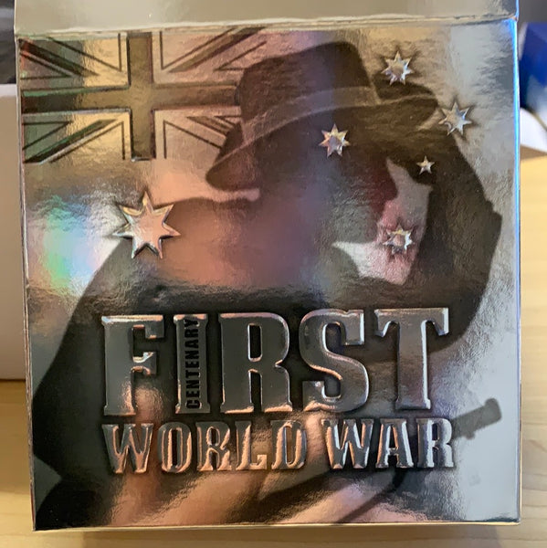 Niue 2016 First World War Series - Western Front 5oz 999 Silver Coin Box Cert