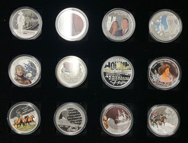 Macquarie mint 'The Australian Heritage Collection" 24 RAM or Perth Mint 1oz Silver Proof  Coins