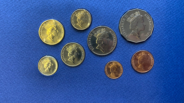Australia 1991 25 Years of Decimal Currency  Coins & Banknotes Folder