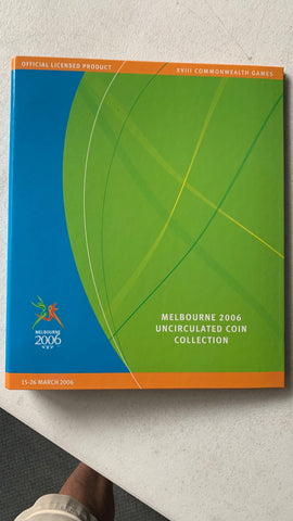 2006 Australia 50c Fifty Cents Uncirculated Commonwealth Games set of 18 coins