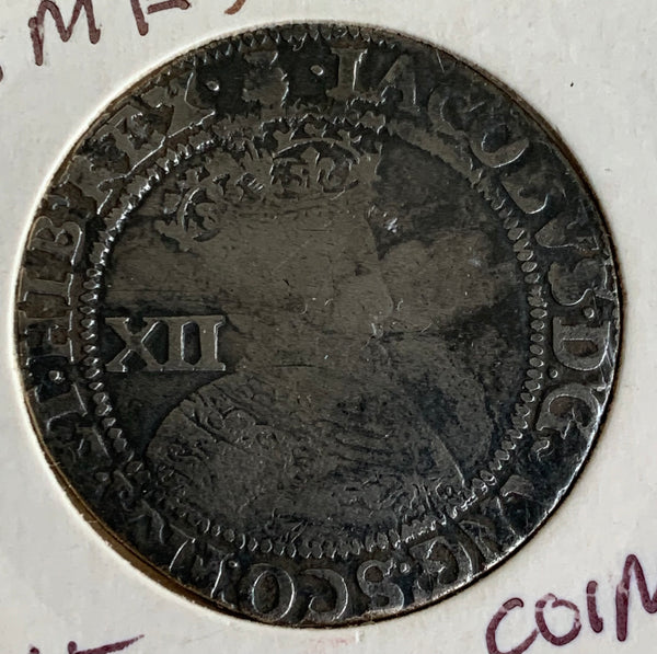 Great Britain: 1603 James I shilling 1/-