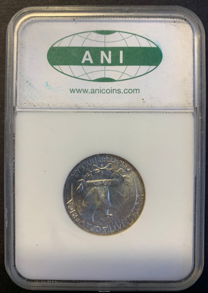USA United States 1954 D Silver 25c Quarter