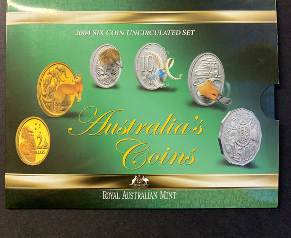 Australia 2004 Royal Australian Mint Uncirculated Year Coin Set