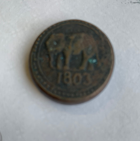 Ceylon 1803 1/24 Rixdollar KM 64 EF