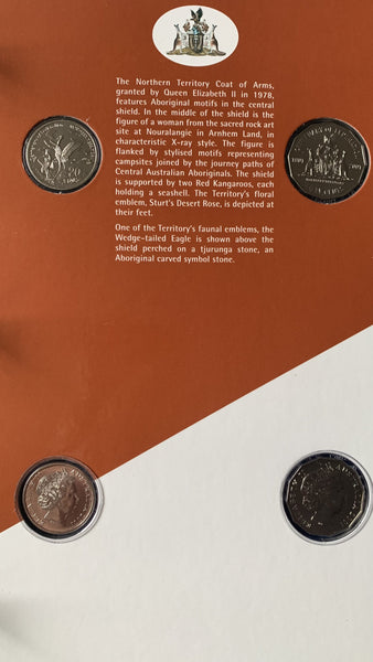 Australia 2001 Centenary of Federation Set of 9 States & Territories 20c & 50c Uncirculated Collection