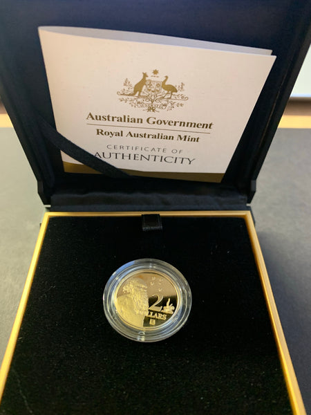 2018 ANDA Australia 30 years of the $2 Proof Coin  with "S" Privy Mark