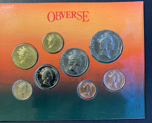 Australia 1989 Royal Australian Mint Uncirculated Coin Set