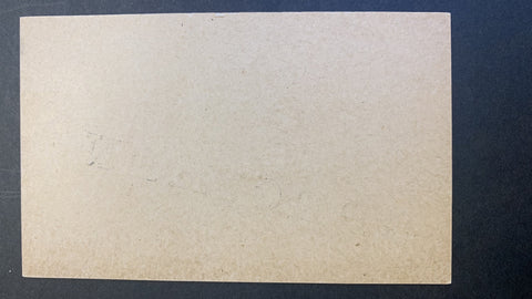 Antigua Halfpenny Green KGV Post Card Overprinted Specimen