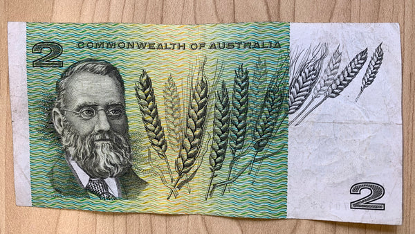 R82s $2 Commonwealth Of Australia Star Note Rare Coombs/Randall.