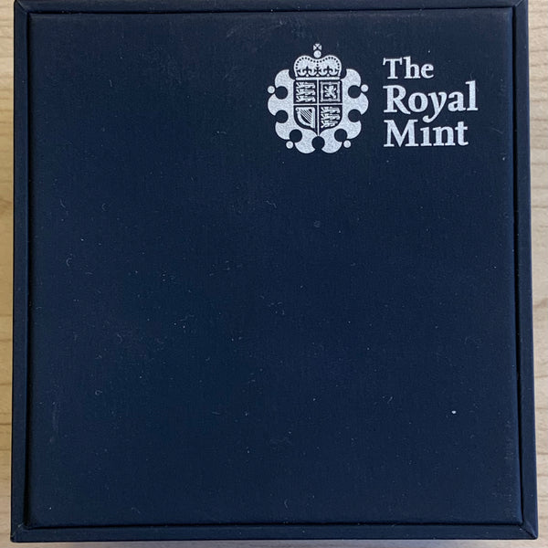 Great Britain 2012 London to Rio £2 Two Pounds Gold Plated .925 Silver Proof Coin
