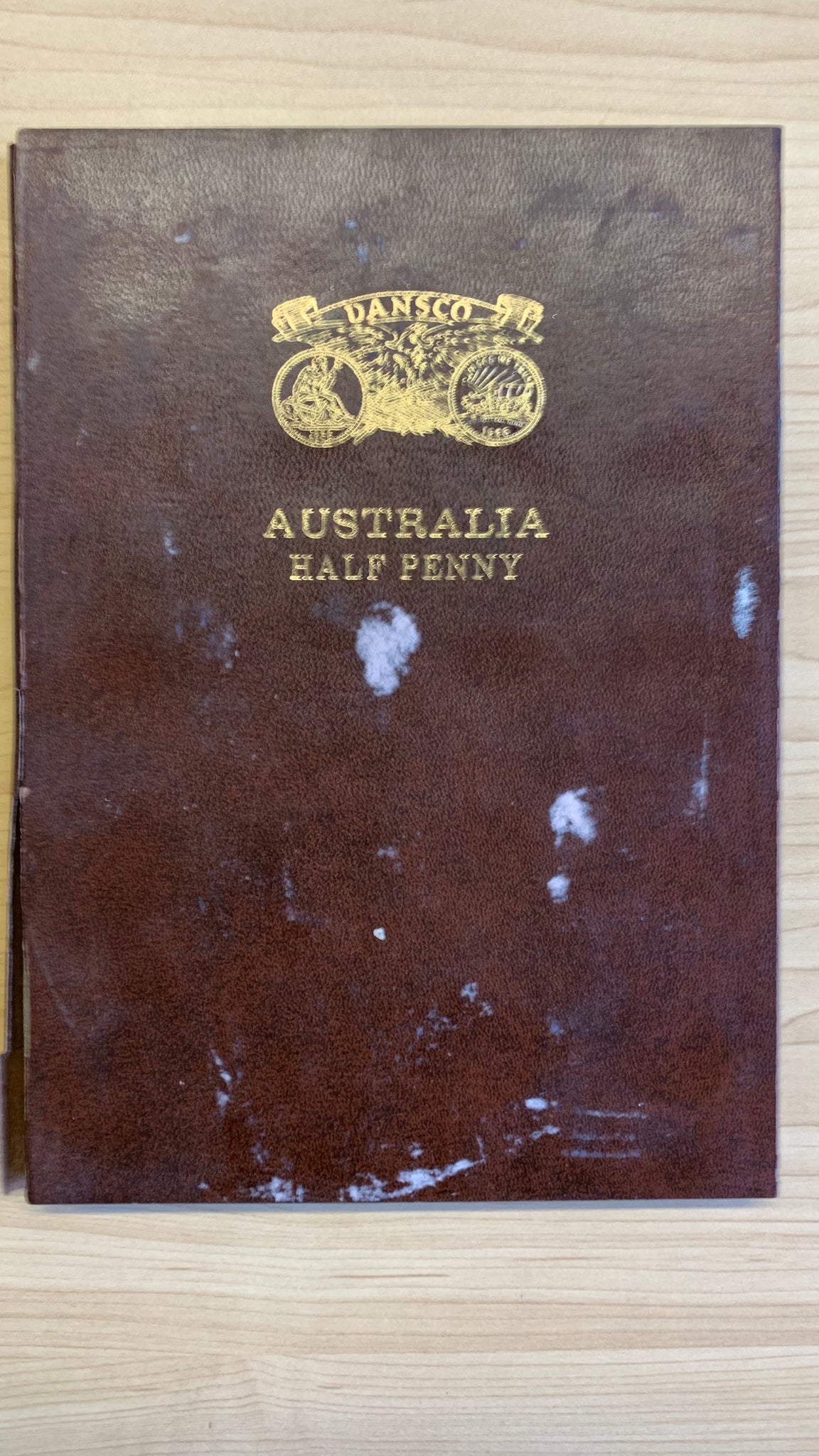 Australia Half Penny  ½d Halfpenny complete Set Excluding 1923 in Dansco Album
