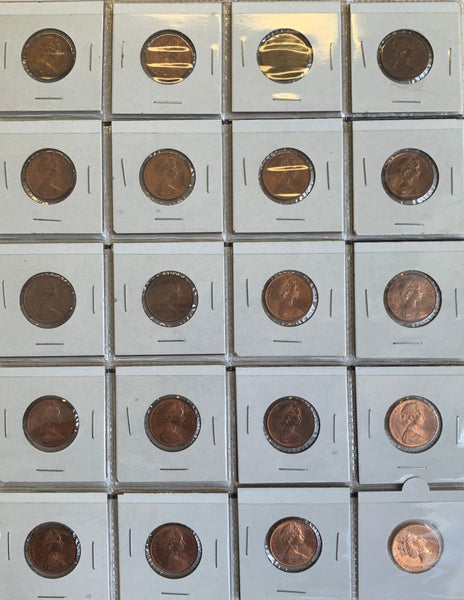 Australia 1966-1991 2c Uncirculated Coin Collection