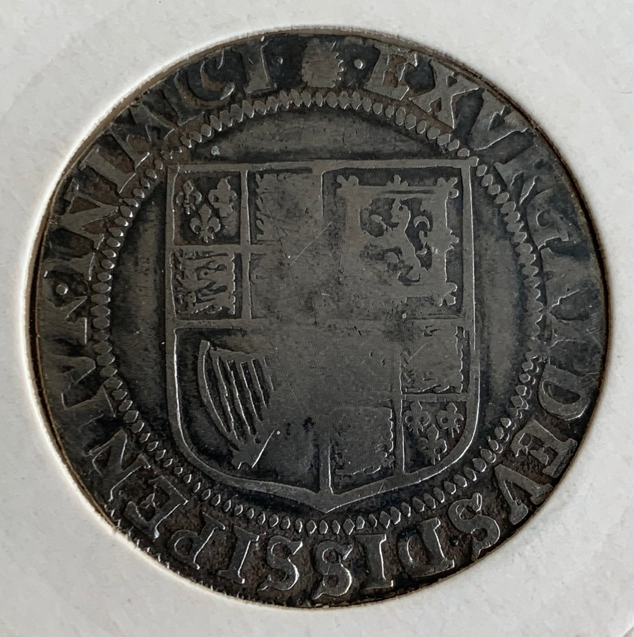 Great Britain: 1603 James I shilling 1/-