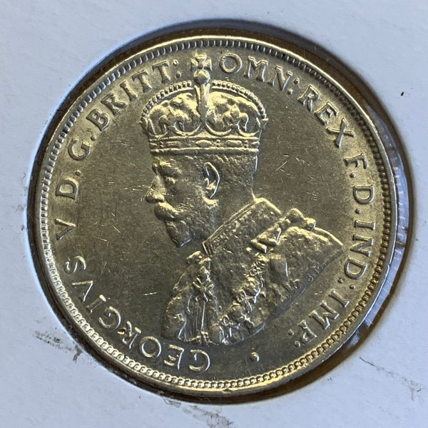 Australia 1927 2/- Florin aUnc