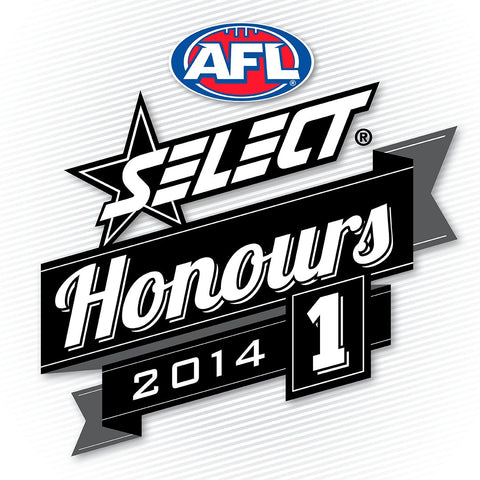 2014 AFL Select Honours 1 10 x Sealed Packets